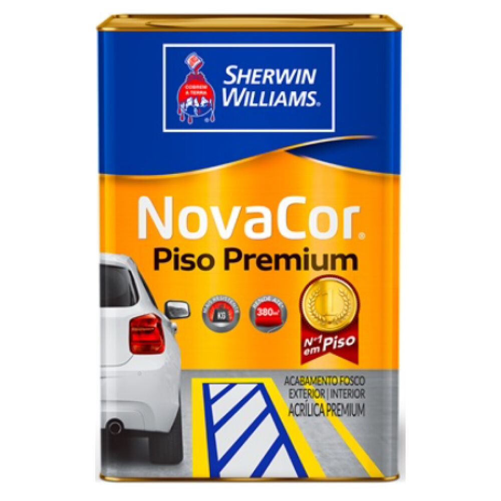 Tinta Acrílica Piso Novacor 18L Sherwin Williams