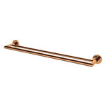 Toalheiro Barra Duplo Rose Gold Lorenzetti