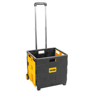 Caixa Pl&aacute;stica Desmont&aacute;vel com Rodas Vonder