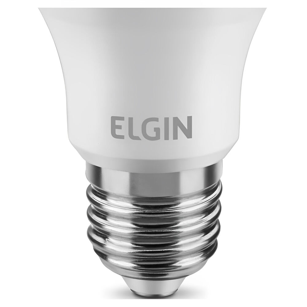 Lâmpada de Led Bulbo A60 Luz Branca Fria 9W 6500K Bivolt Elgin