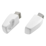 Porta Toalha sem Bastão Branco Icasa