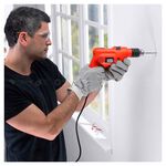 Furadeira Elétrica de Impacto TM500 de 560W 3/8" (10mm) Black+Decker