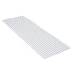 Telha PVC Ondulada Leitosa 244x110cm Afort