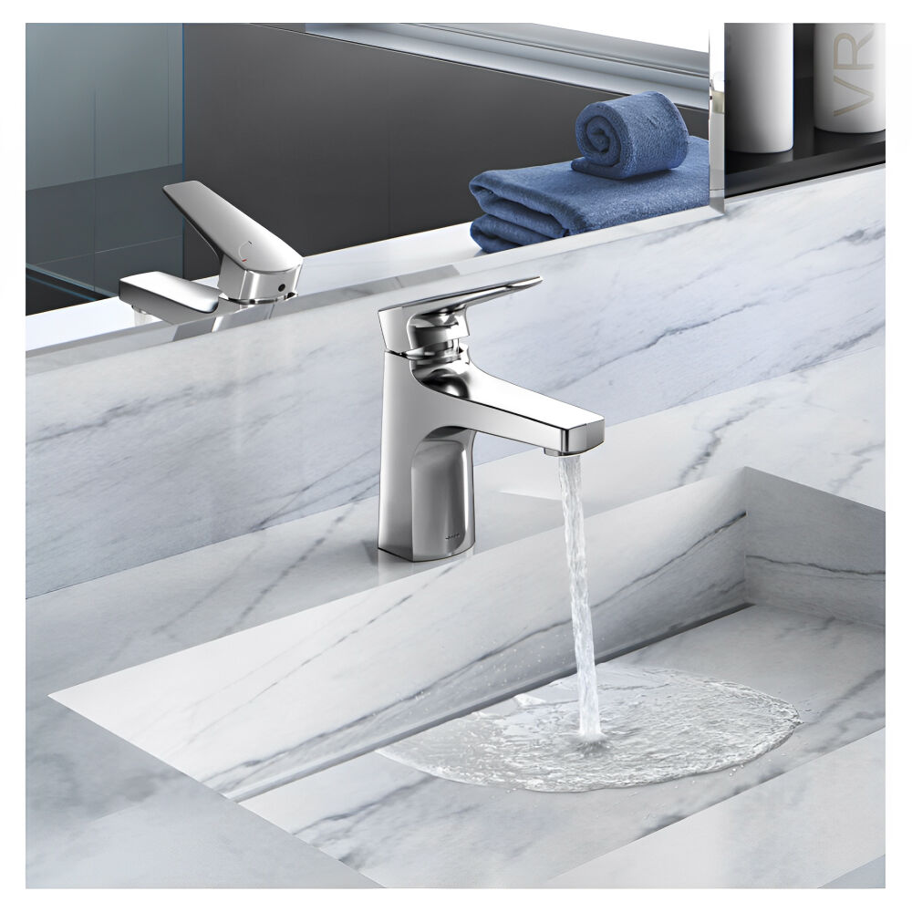 Misturador Monocomando de Mesa para Banheiro Lift Cromado Docol