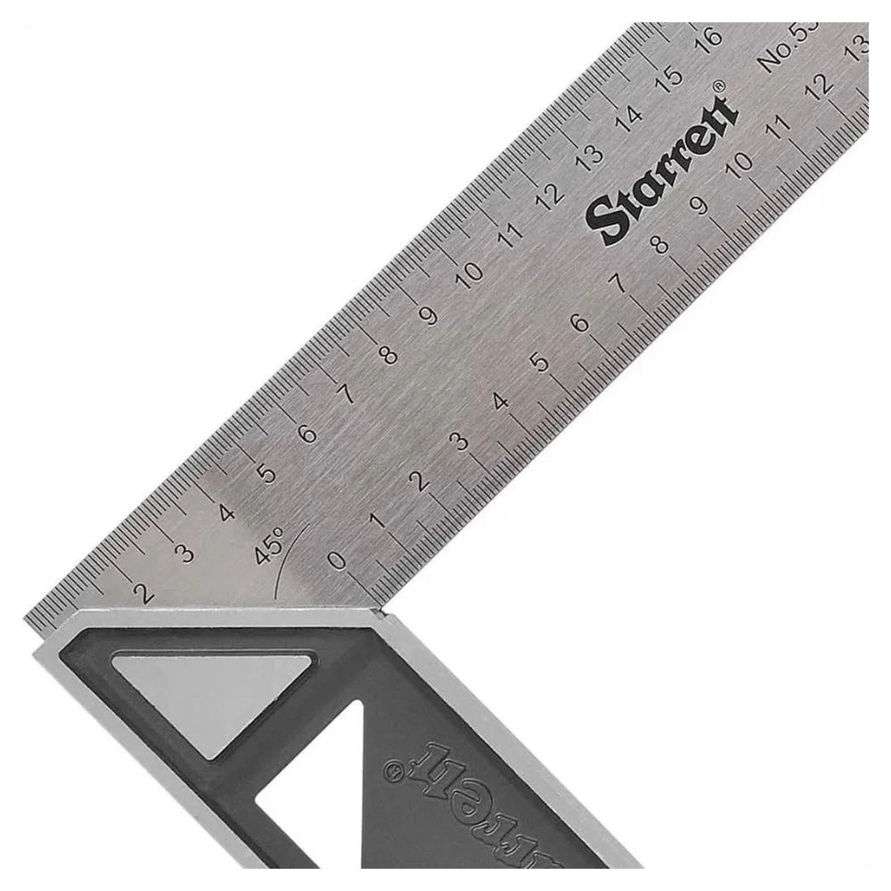 Esquadro Carpinteiro com Cabo em Alumínio K53M-S Starrett