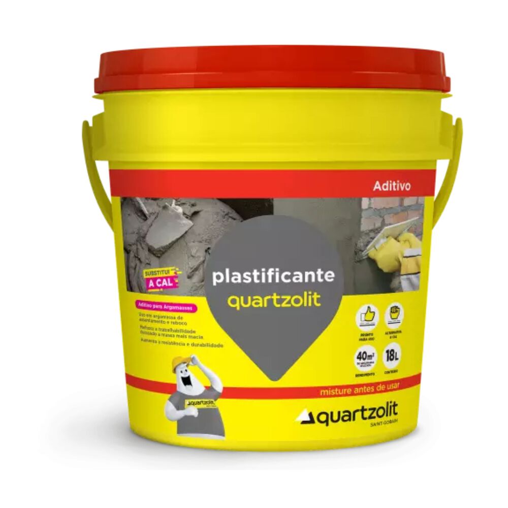 Aditivo Plastificante 3,6L Quartzolit
