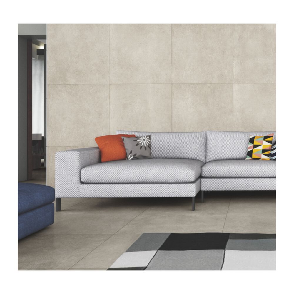 Porcelanato Acetinado Chicago HD 87,7x87,7cm Retificado - Portinari (Caixa com 1,54m²)