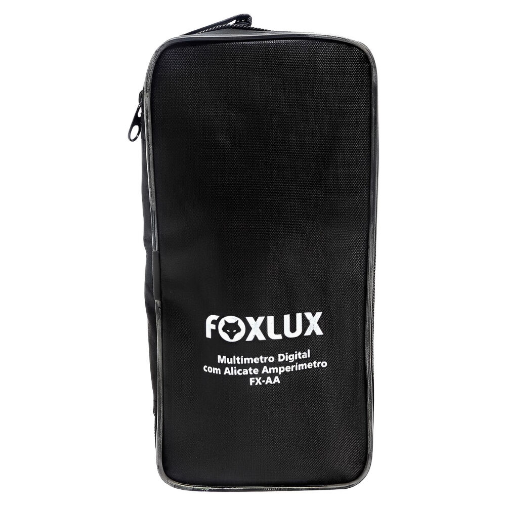 Multímetro Digital com Alicate Amperímetro 30.02 Foxlux