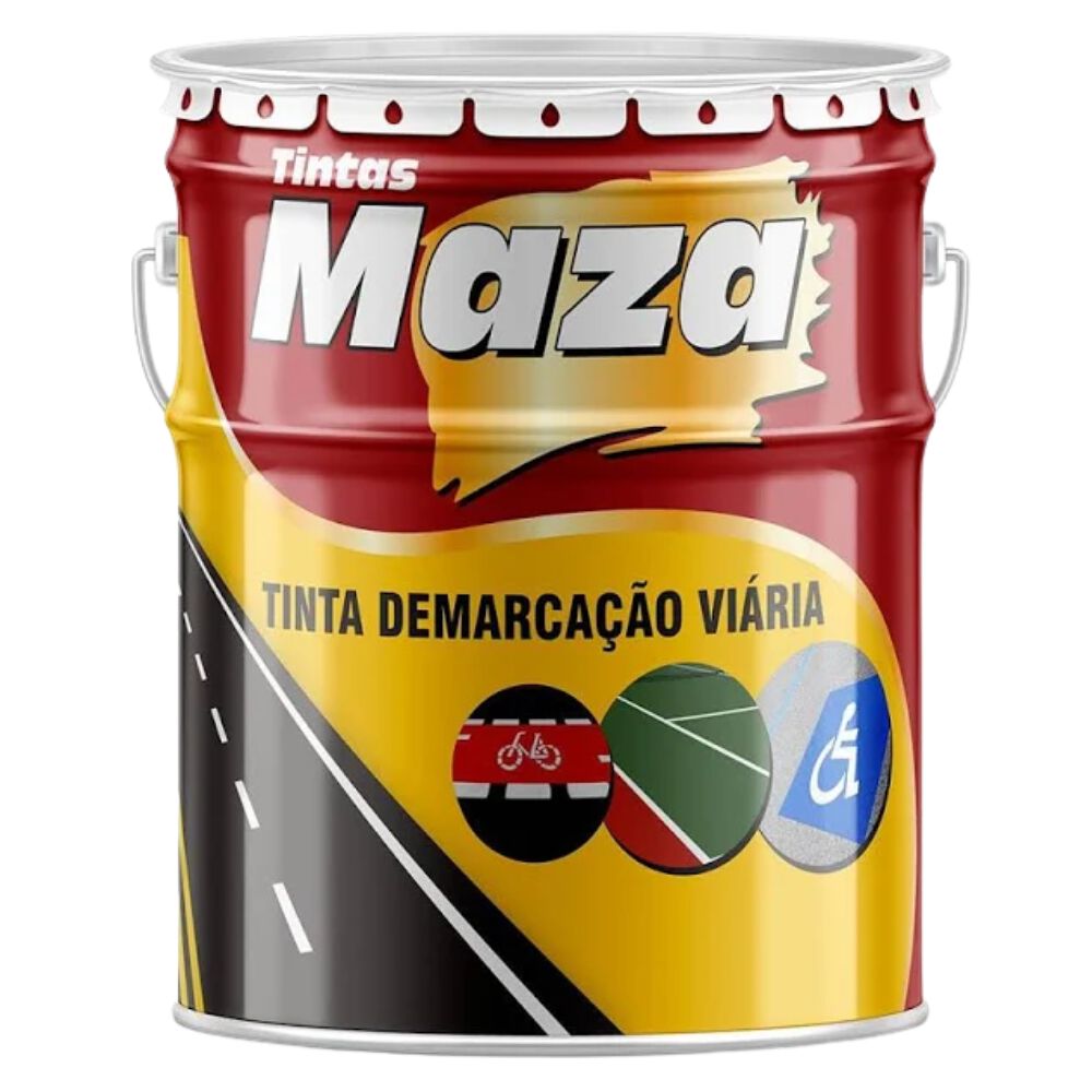 Tinta Acrílica para Demarcação Viária 18L Maza
