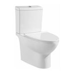 Kit Vaso Sanitário com Caixa Acoplada 3/6L Assento Sanitário e Itens de Instalação Madrid Branco Addra