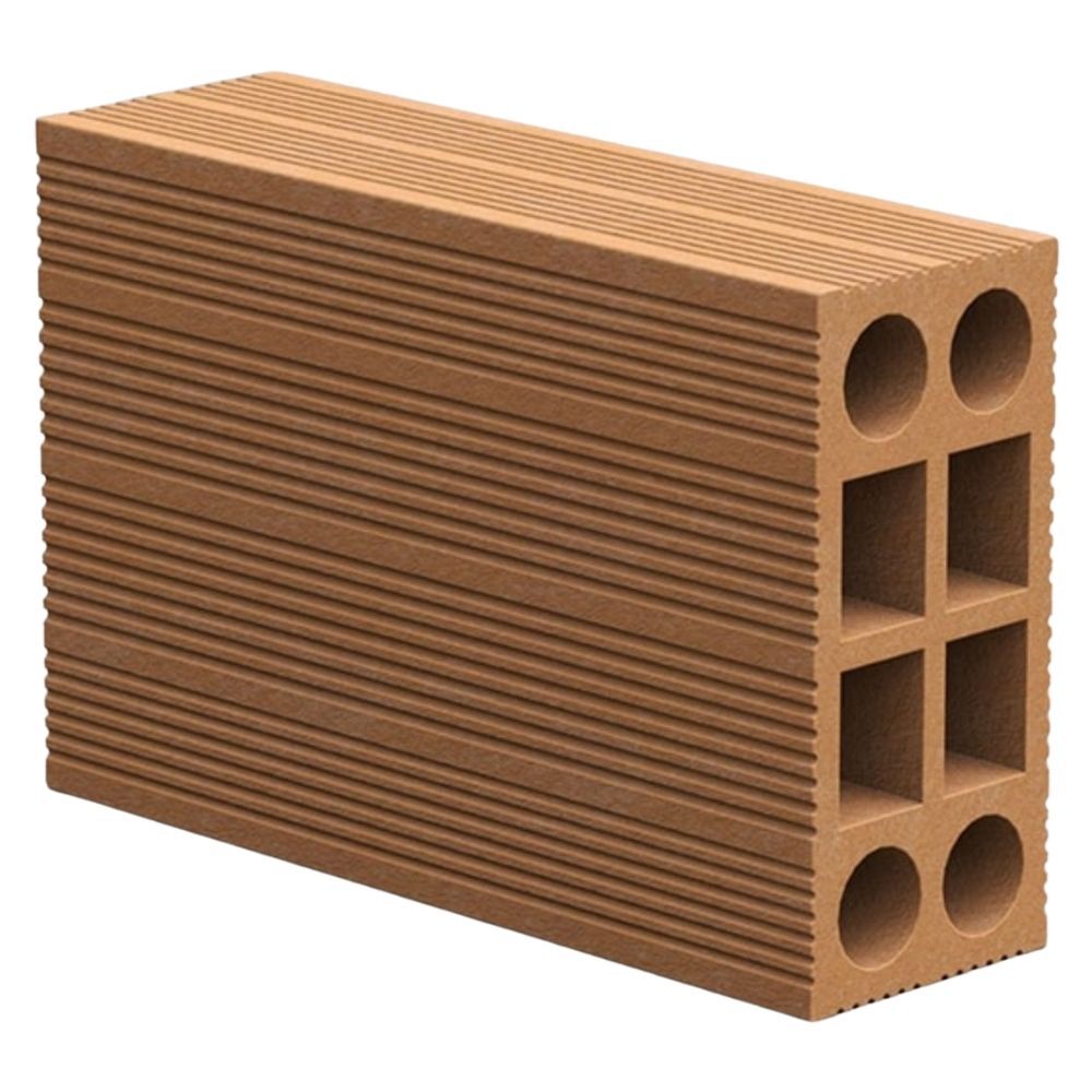 Tijolo Vedação 8 furos 9cm x 19cm x 29cm Braunas