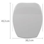 Assento Sanitário Classique Thema Almofadado Astra