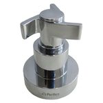 Acabamento Registro Base Fabrimar 1/2" e 3/4" e 1" (Pequeno) Likeflex Perflex
