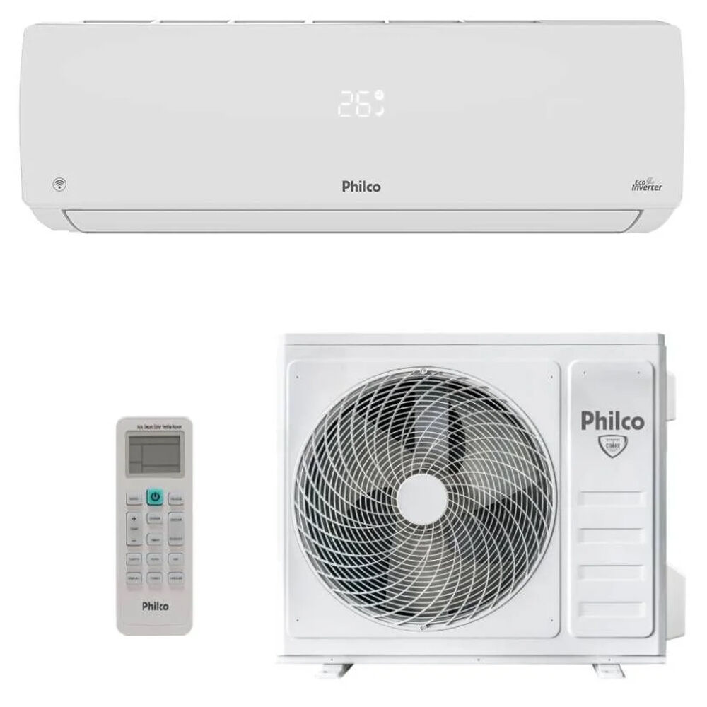 Ar Condicionado Split Inverter 30000 Btus Quente e Frio Branco Philco
