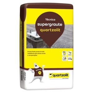 Argamassa Supergraute 25kg Cinza Quartzolit Argamassa Supergraute 25kg Cinza Quartzolit