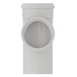Tê para Esgoto PVC Branco Tigre
