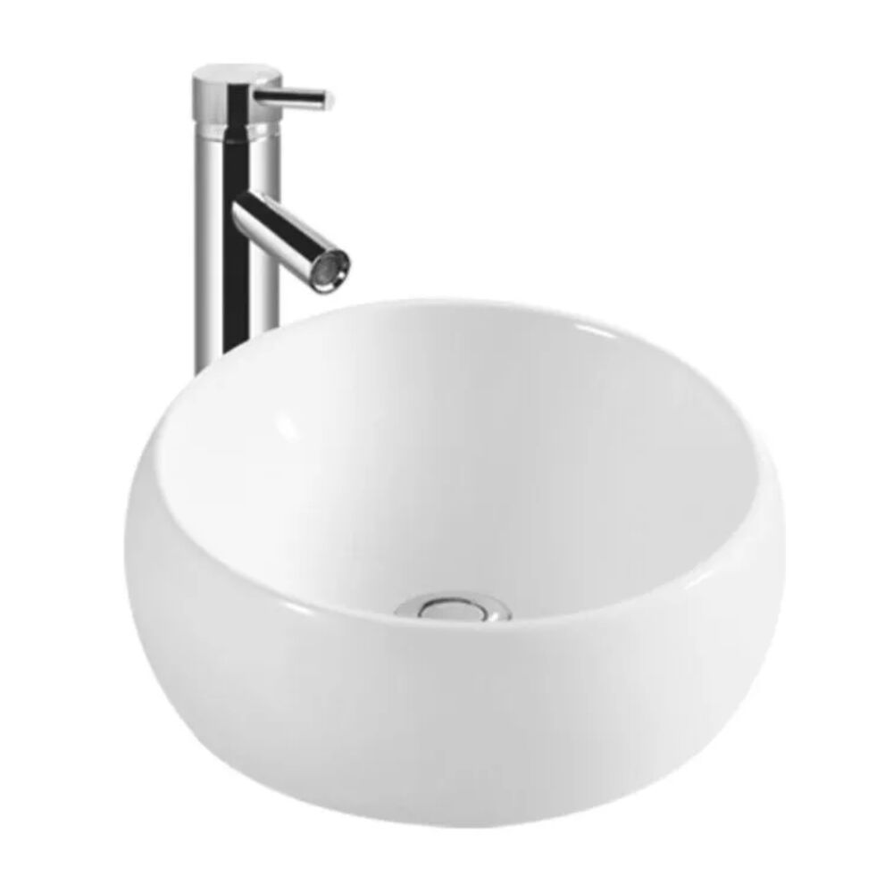 Cuba de Apoio para Lavatório 39cm Branca Addra