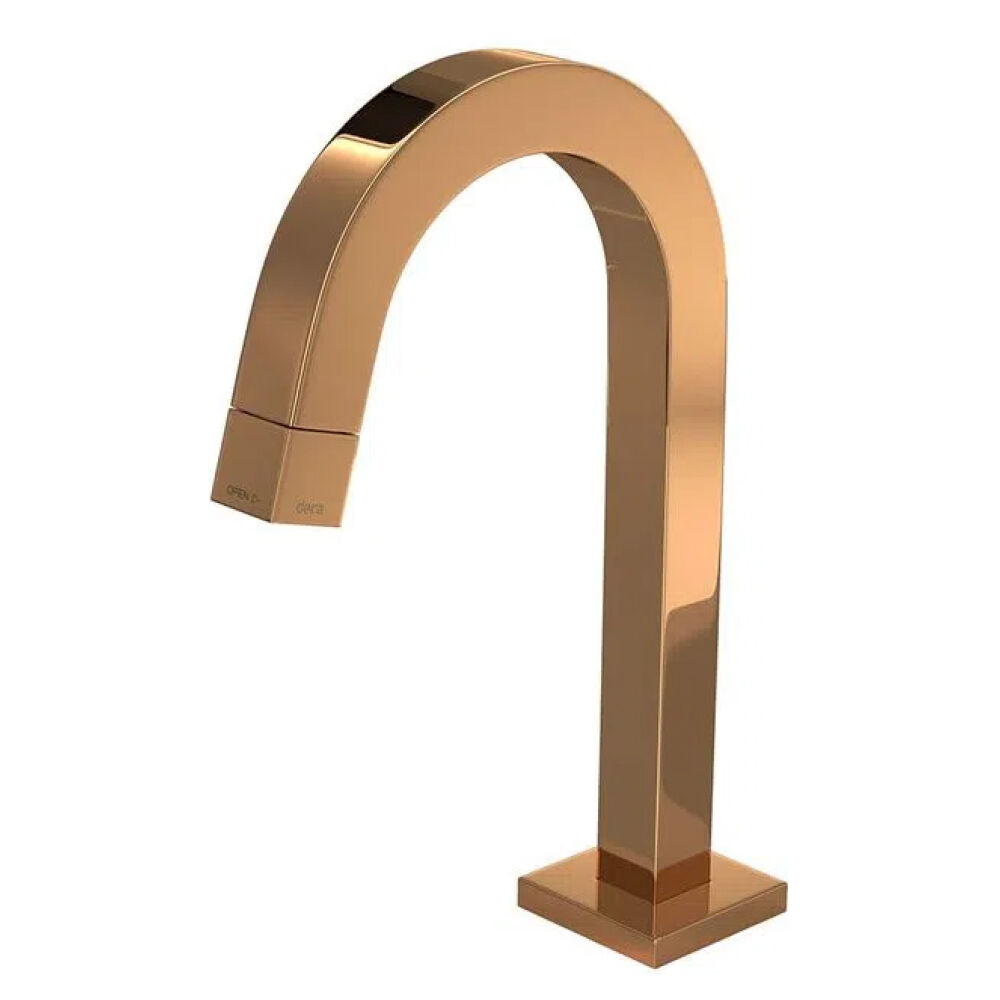 Torneira de Mesa para Lavatório Bica Baixa Tube Red Gold Deca