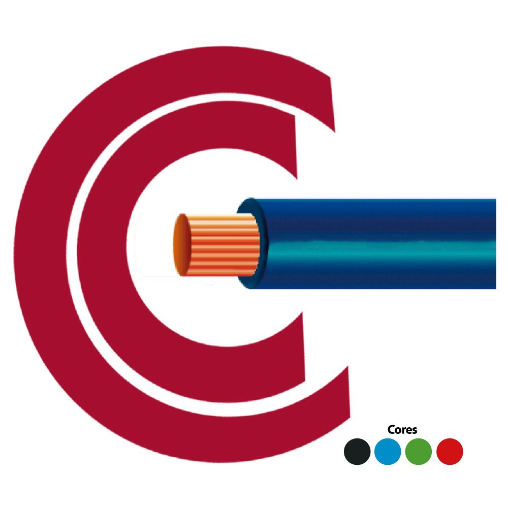 Cabo Flexível FlexSil 1x16mm² 100m Sil