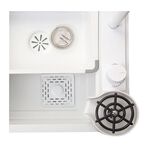 Kit Cuba de Embutir Inox Com Misturador e Acessório 75x46cm Branco Addra