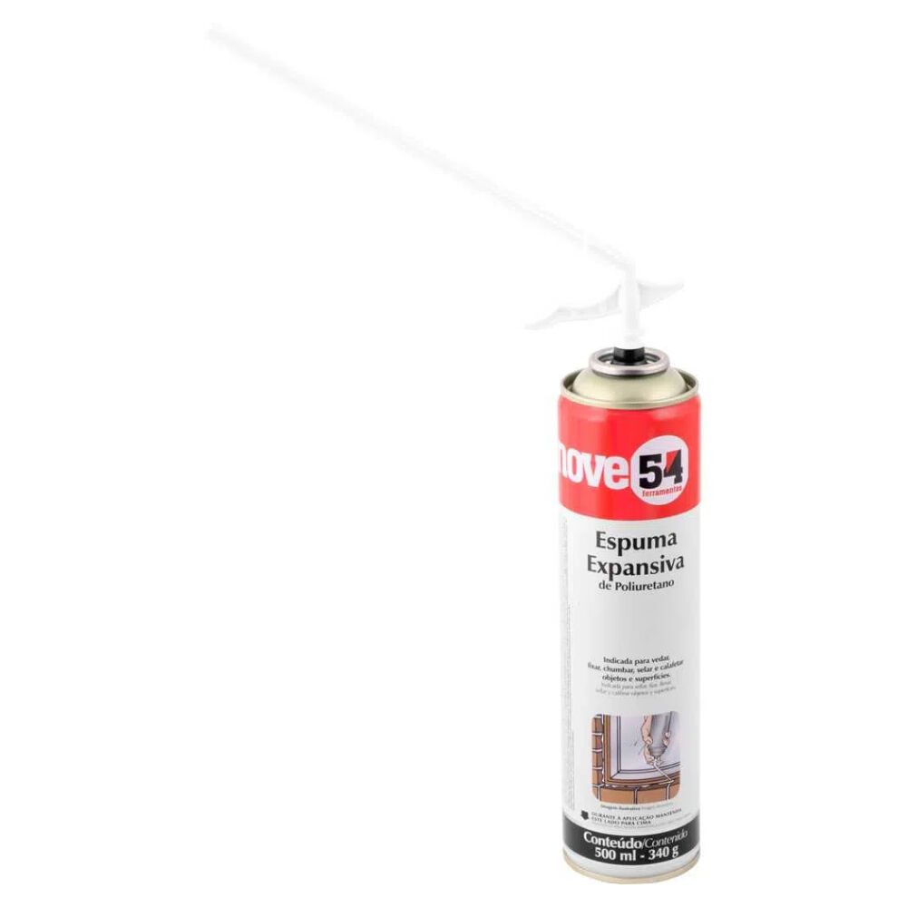 Espuma Expansiva de Poliuretano 500ml Nove54