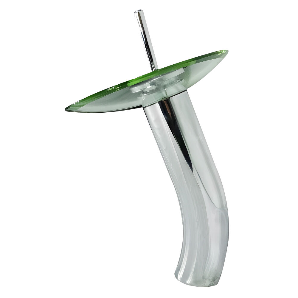 Misturador Monocomando Cascata de Vidro 1203 Cromado Metalplas
