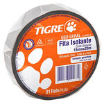 Fita Isolante Uso Geral 18mmx20m Preta Tigre