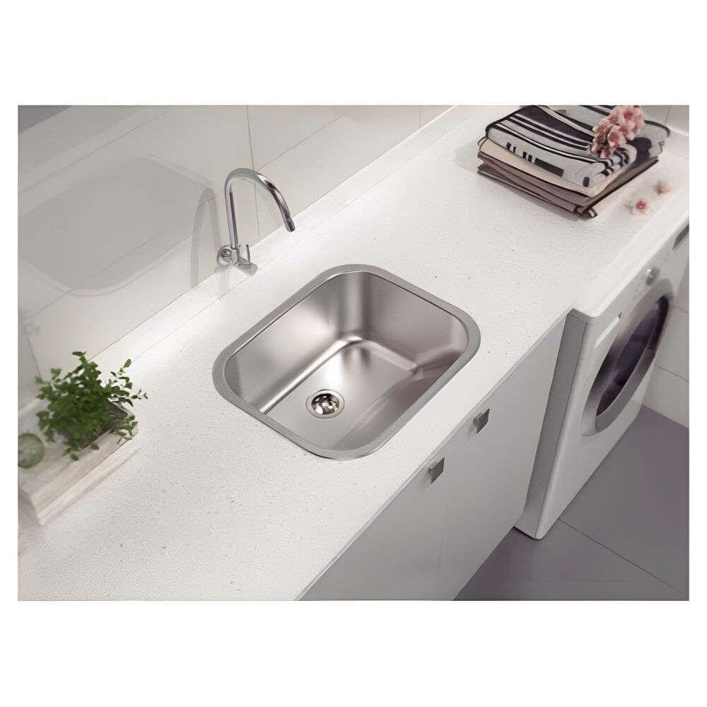 Tanque de Encaixe Hera 34L em Aço Inox Acetinado 50x40cm Tramontina