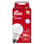 Lâmpada Led Bulbo Classic 15W 6500K Branca Bivolt Kian