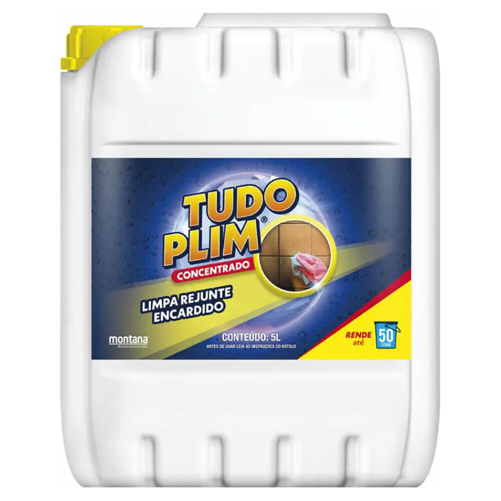 Limpa Rejunte Encardido 5L Tudo Plim Montana