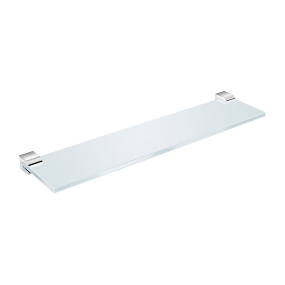 Prateleira de Vidro Suite Cromado 40cm Incepa