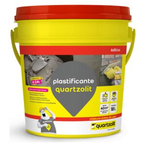 Aditivo Plastificante Marrom Claro 3,6L Quartzolit Aditivo Plastificante Marrom Claro 3,6L Quartzolit