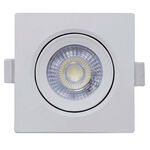 Spot Led Fênix Quadrado Embutir 5W 6000K Kian