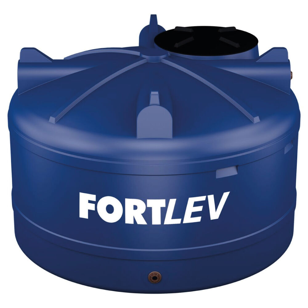 Tanque 3.000L de Polietileno Azul Fortlev