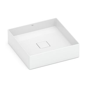 Cuba de Apoio Terra T5 Quadrada 40x40cm Branca Roca Cuba de Apoio Terra T5 Quadrada 40x40cm Branca Roca