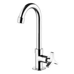 Torneira de Mesa para Lavatório Bica Alta Lorentrio Cromada Lorenzetti