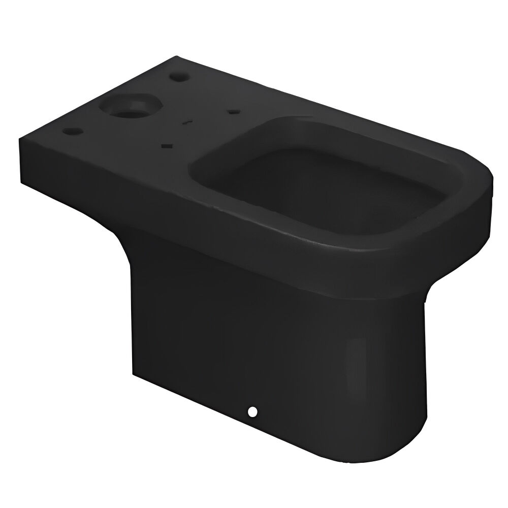 Vaso Sanitário para Caixa Acoplada Piano Ébano Fosco Deca