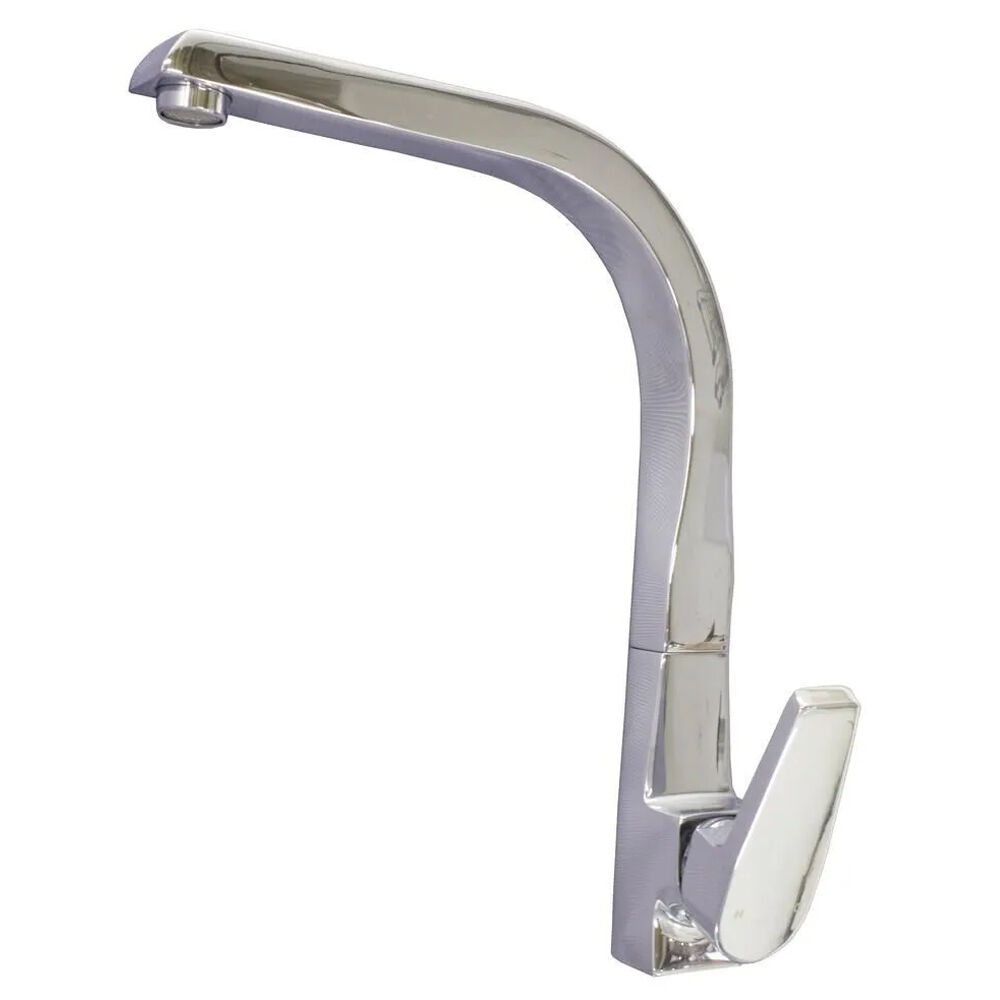 Misturador Monocomando de Mesa para Cozinha Quadra 1/2" Cromado Addra