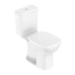 Kit Vaso Sanitário com Caixa Acoplada Debba Square Branco Roca