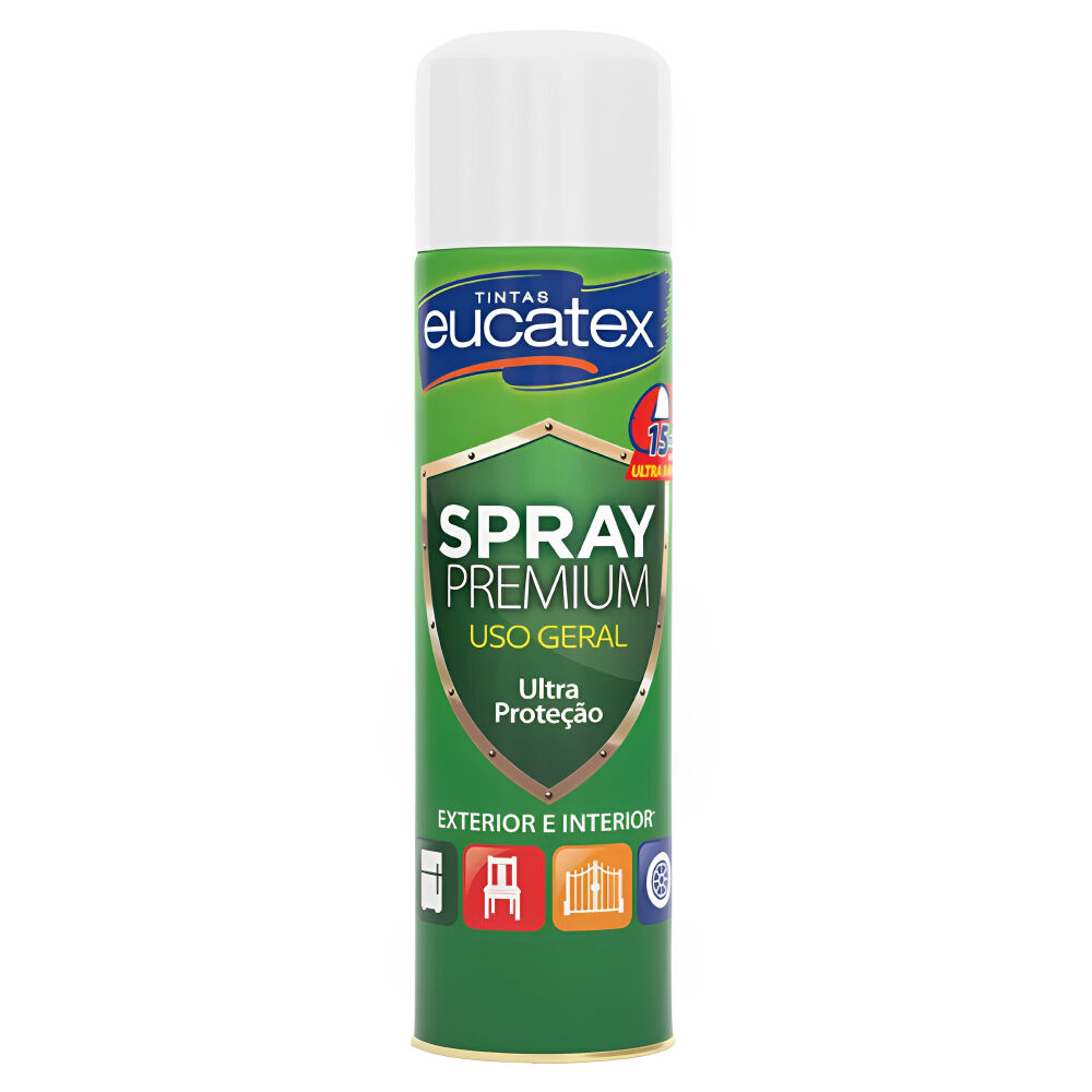Tinta Spray Multiuso Fosco 400ml Eucatex