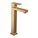 Torneira de Mesa para Lavatório Unic Bica Alta Gold Matte Deca