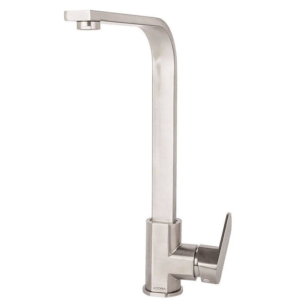 Misturador de Mesa para Cozinha Veneza 1/2" Aço Escovado Addra
