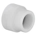 Luva de Redução Roscável 3/4" x 1/2" Branco Tigre