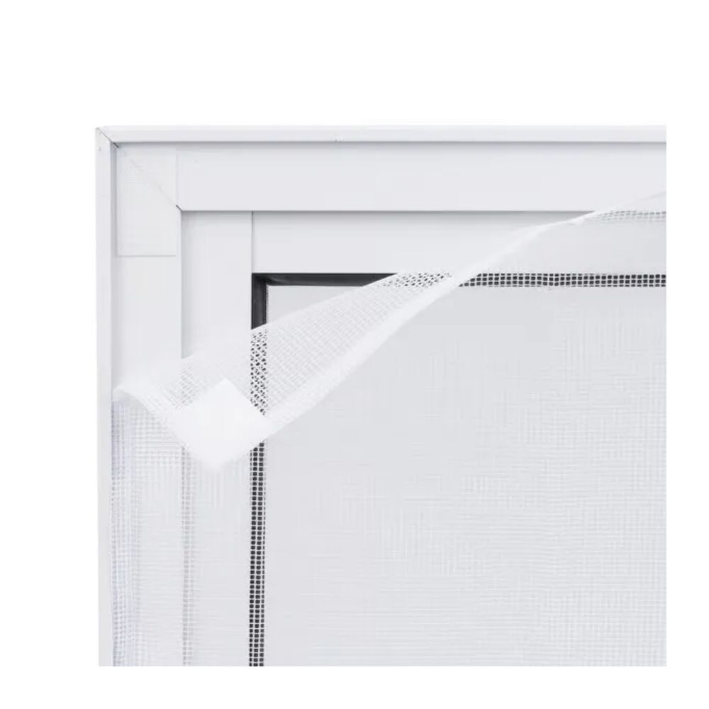 Tela Mosquiteira com Velcro 125x105cm Branca Victoria Reggia