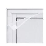 Tela Mosquiteira com Velcro 125x105cm Branca Victoria Reggia