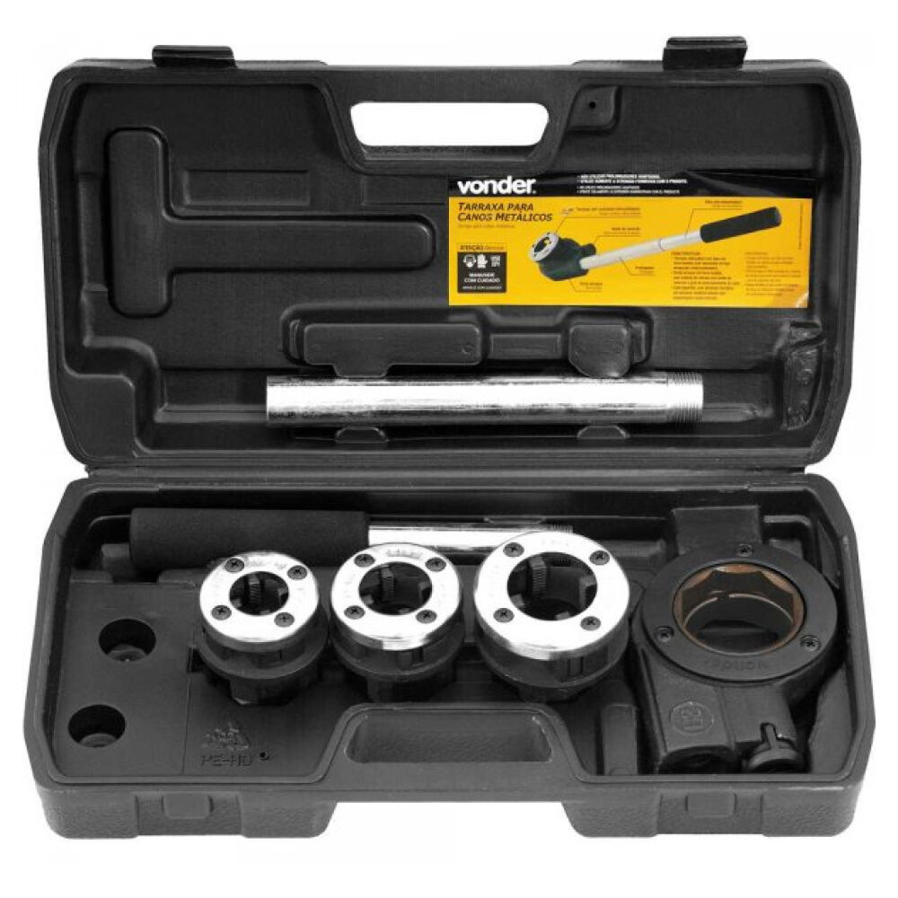 Tarraxa Manual 1/2" a 1" BSPT Vonder