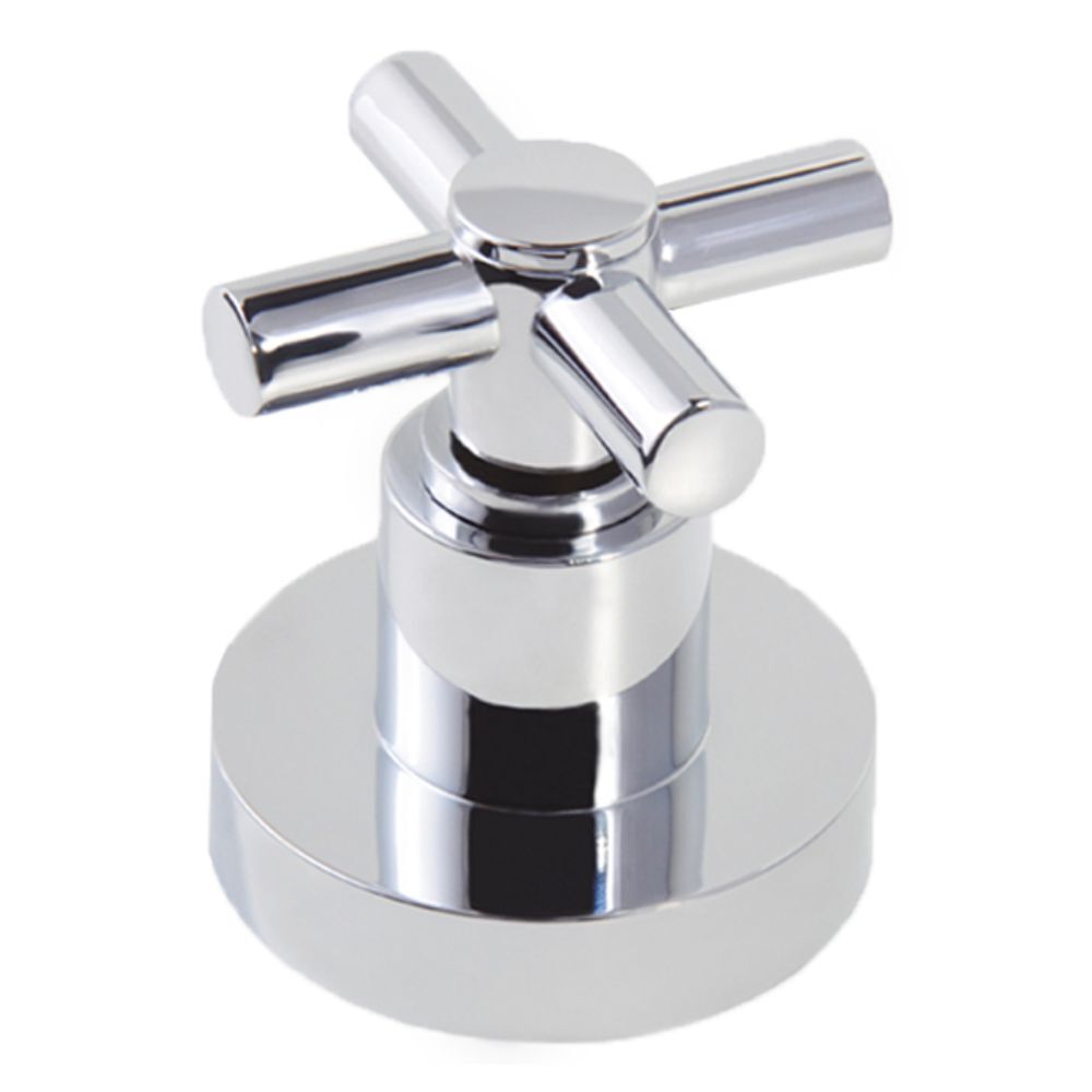 Acabamento Registro Base Deca 1.1/4" e 1.1/2" (Grande) Slim Cross Perflex