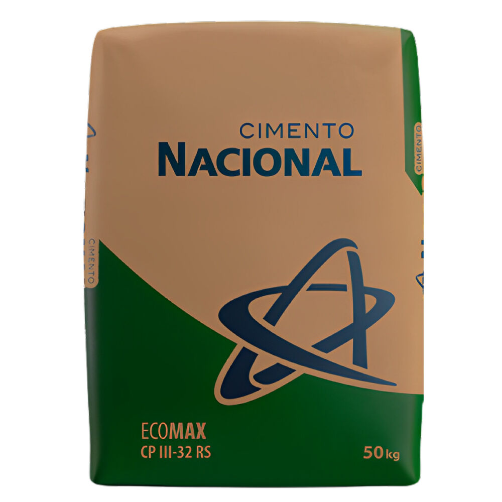 Cimento Nacional Uso Geral Ecomax CPIII 50kg c/ Descarga
