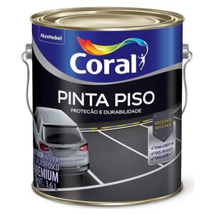 Tinta Acrílica Fosco Pinta Piso 3,6L Coral