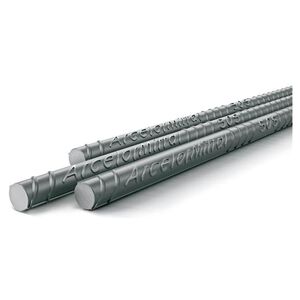 Vergalhão CA50 Soldável Nervurado 10mm (3/8") 12m ArcelorMittal Vergalhão CA50 Soldável Nervurado 10mm (3/8") 12m ArcelorMittal